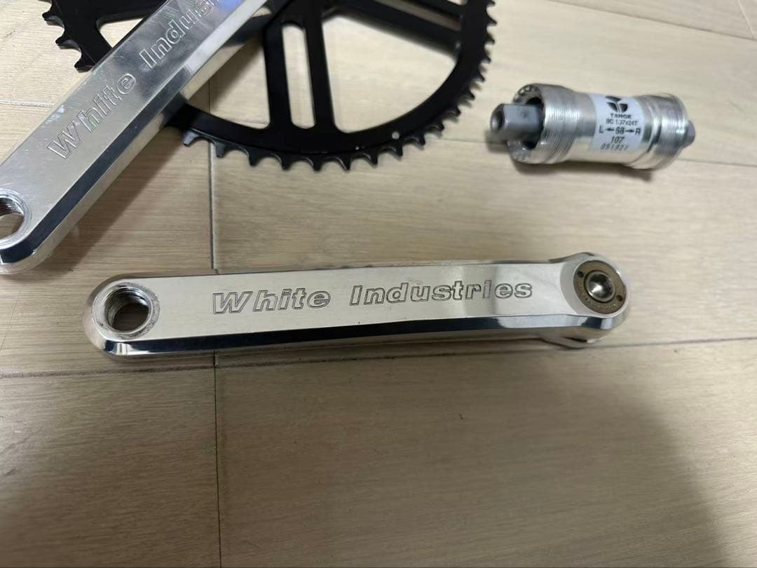 White Industries VBCクランク ポリッシュ170 52T 美品