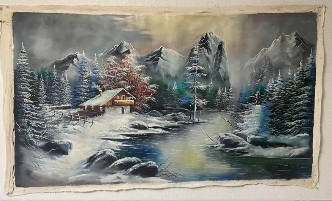 【雰囲気抜群】美しい風景画2点セット｜一点物・インテリア映え｜早い者勝ち