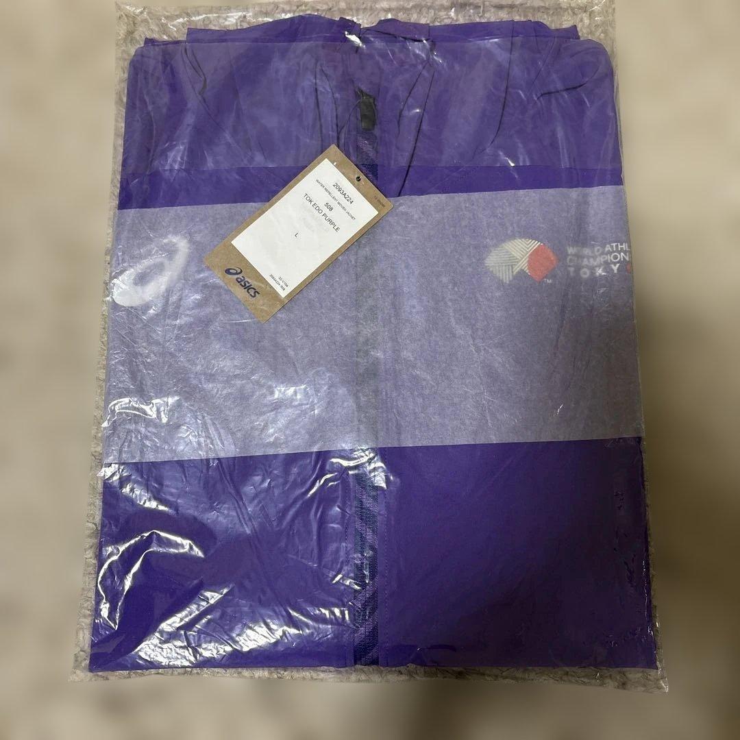 世界陸上 東京 2025 公式 ウインドブレーカー アシックス ジャケット L