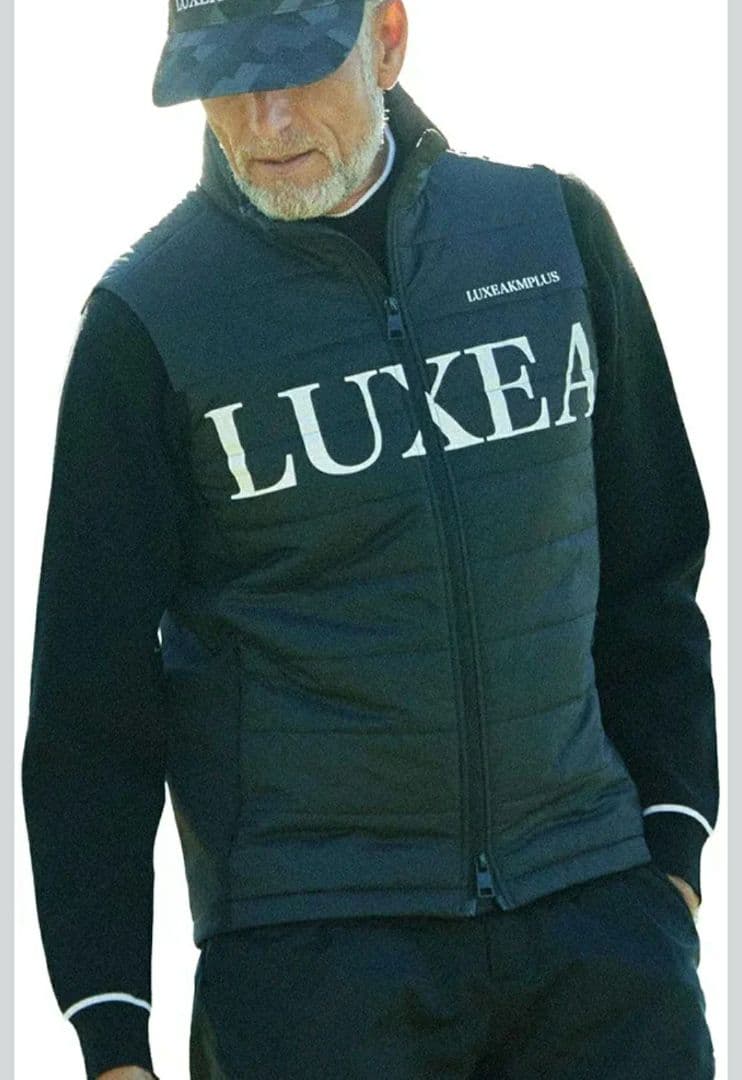 新品 リュクスエイケイエムプラス アウター 中綿ジャケット ゴルフウェア ベスト