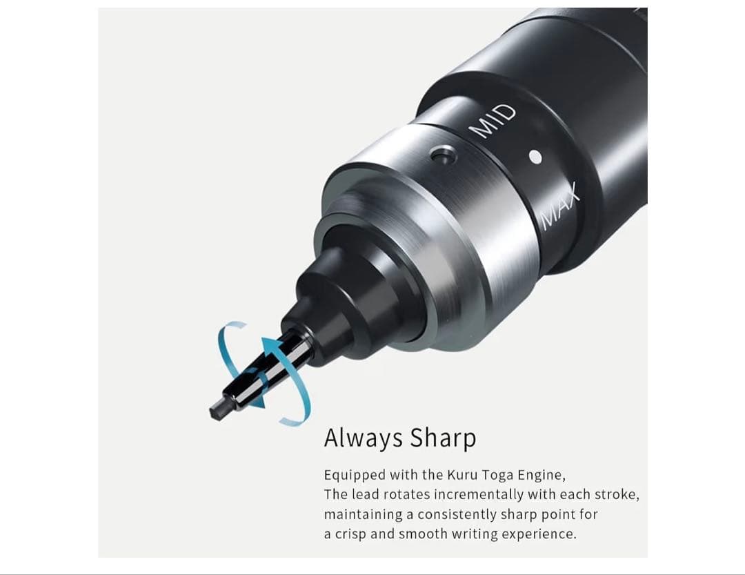 三菱鉛筆シャーペン クルトガ ダイブ 0.5ｍｍアビスブルー 301473000