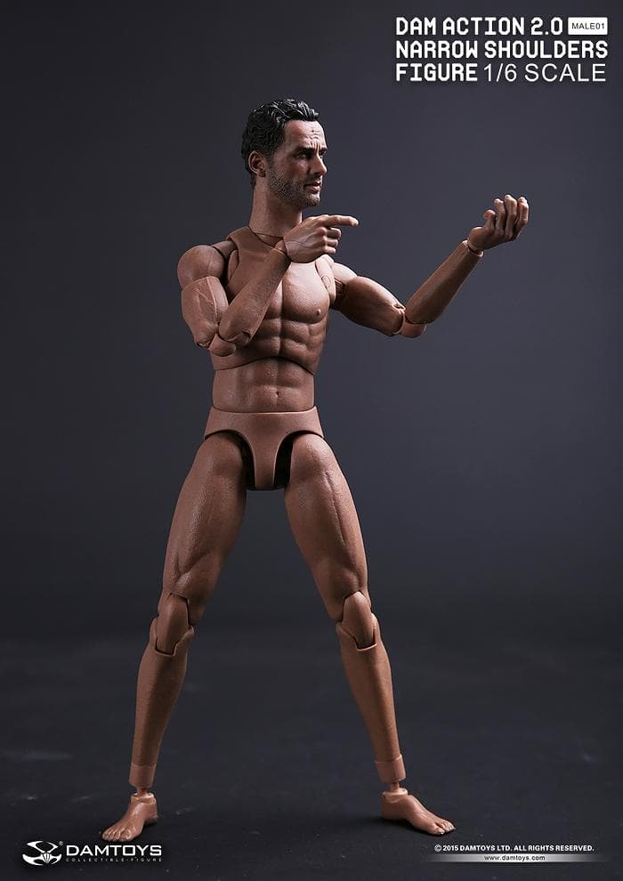 DAMTOYS　NARROW SHOULDERS BODY 1/6 RICK
