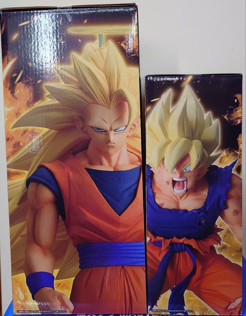 ドラゴンボール　A賞超サイヤ人3孫悟空　B賞超サイヤ人孫悟空　２体セット　別売可