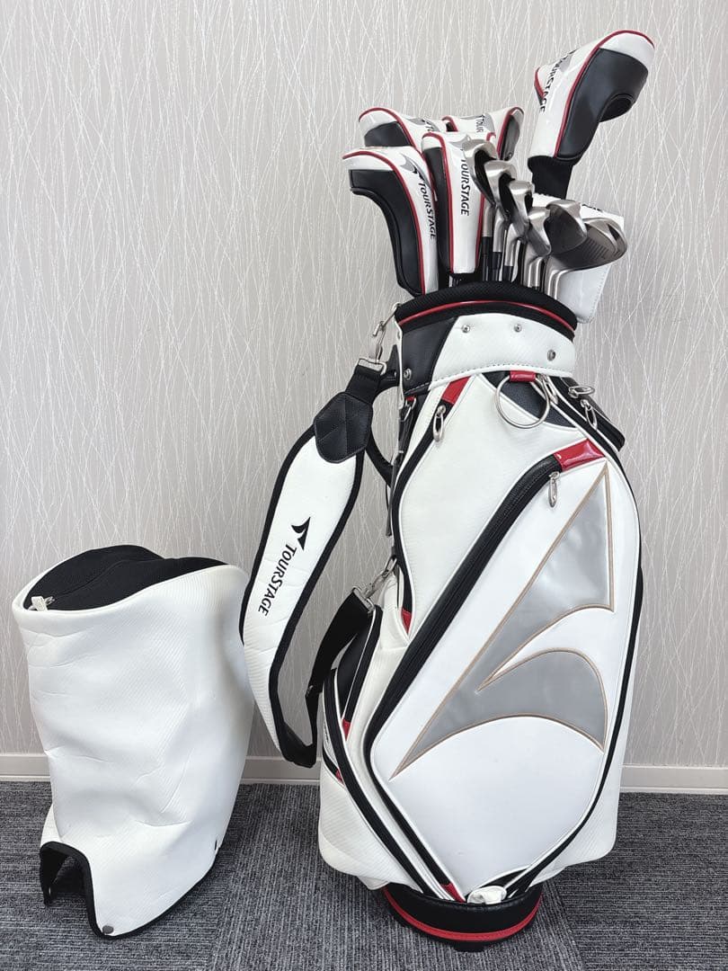 ほぼ未使用❗️超豪華❗ツアーステージ V773★初心者用 メンズ本格ゴルフセット