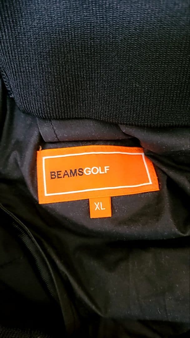 BEAMS GOLF ブラック ジャケット