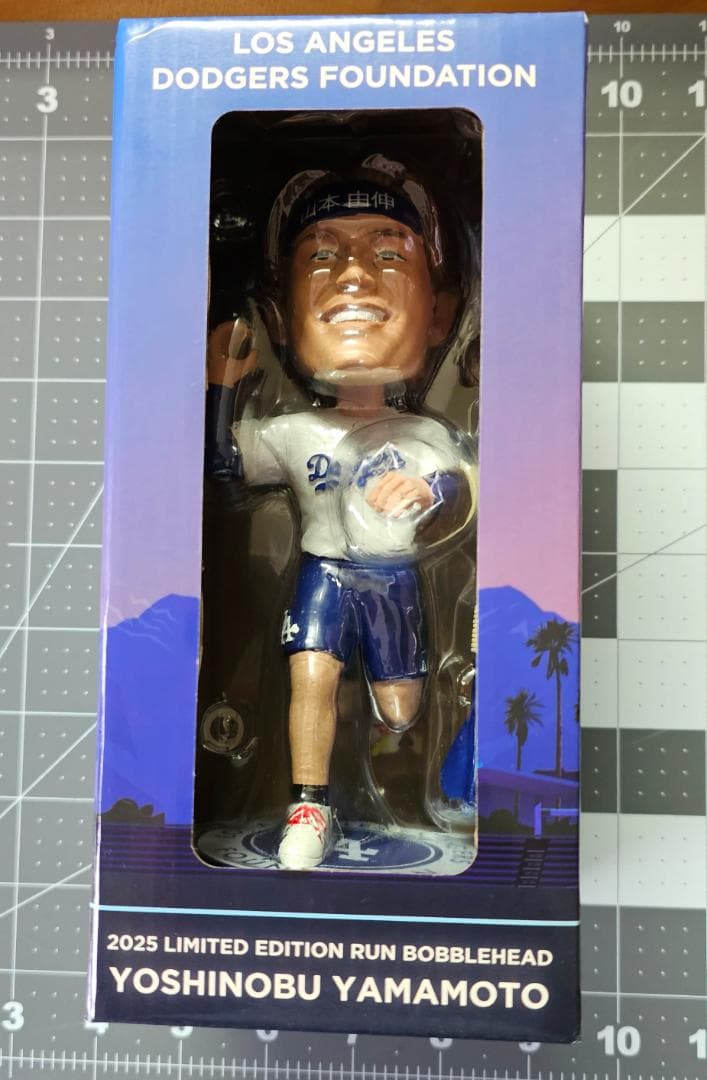 2025年 Dodgers Sunset Run 限定品 山本由伸 ボブルヘッド