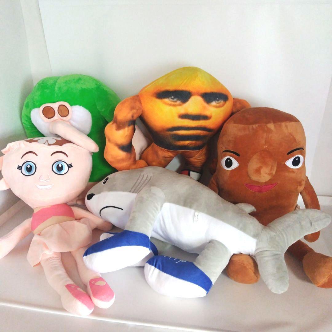 イタリアンブレインロット 特大超BIGぬいぐるみ 5種セット まとめ売り3