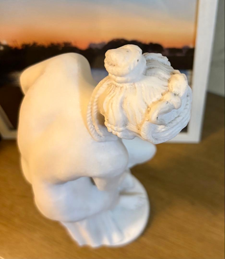 お値下げ！　格安　クラシック女性像 大理石製 約30cm