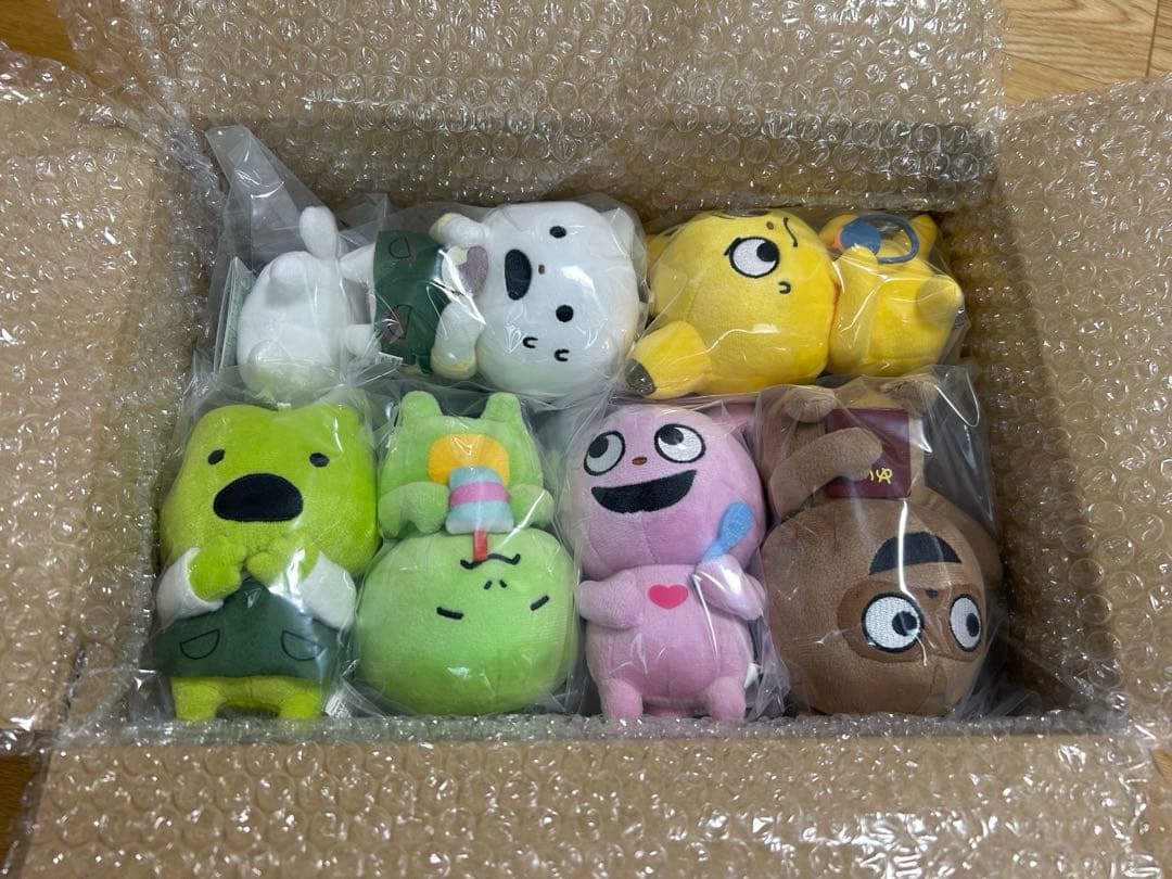 にしむらゆうじ　純喫茶まめもやし　カバンに付けられるぬいぐるみ　フルコンプセット