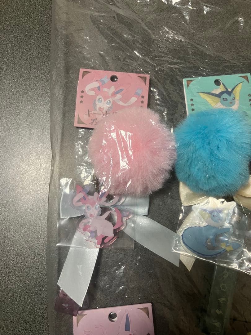【新品】ポケモン　キーホルダー　Eevee Collection ブイズ