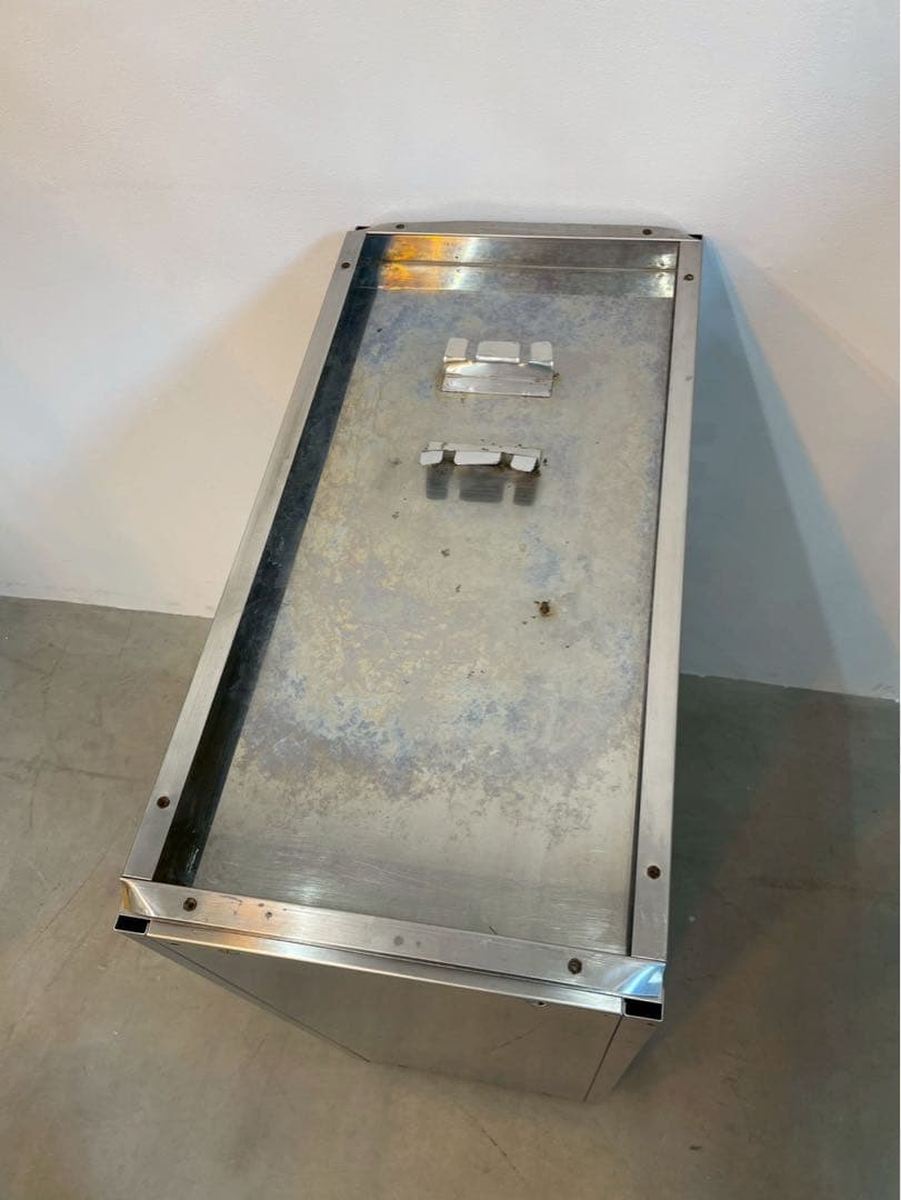 ステンレス トレイラック 網棚5段 ワゴン 什器 インダストリアル 収納