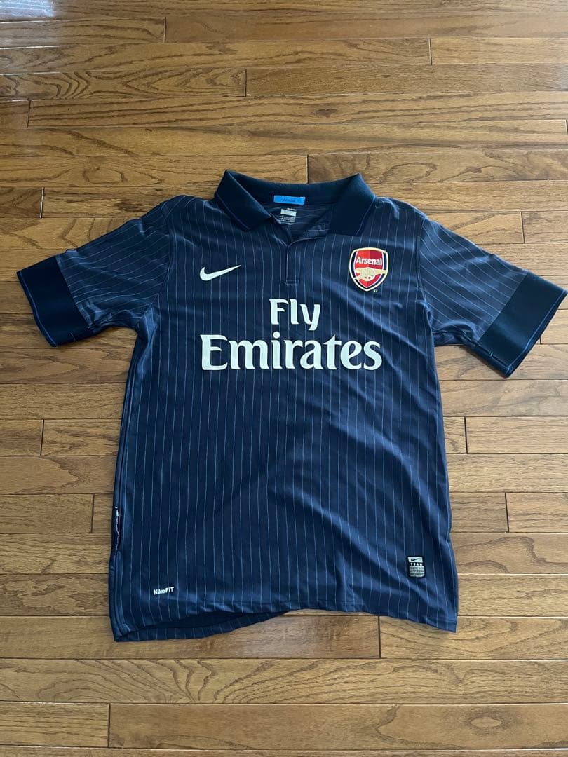 ⚡️希少⚡️アーセナル　09-10 アウェイ　ストライプ