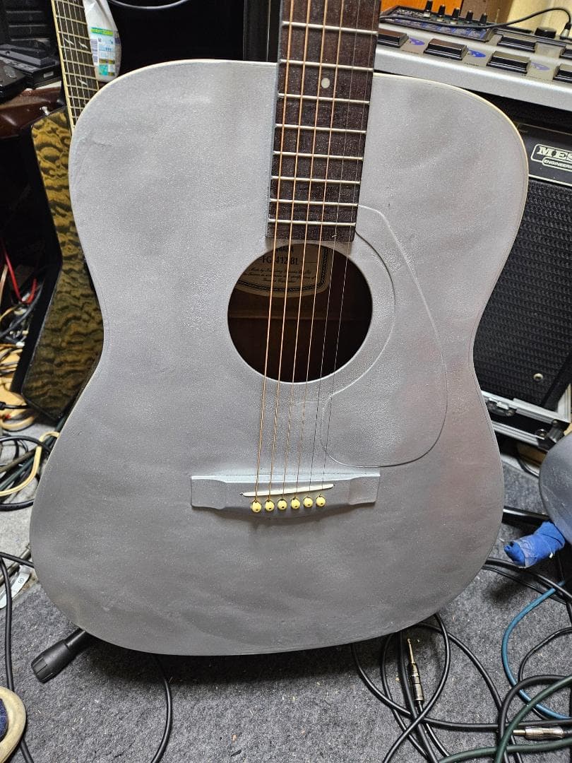 FG412 雑Sメタ塗　エレアコ化　ARTEC ピエゾ　生・アンプ音　動画！