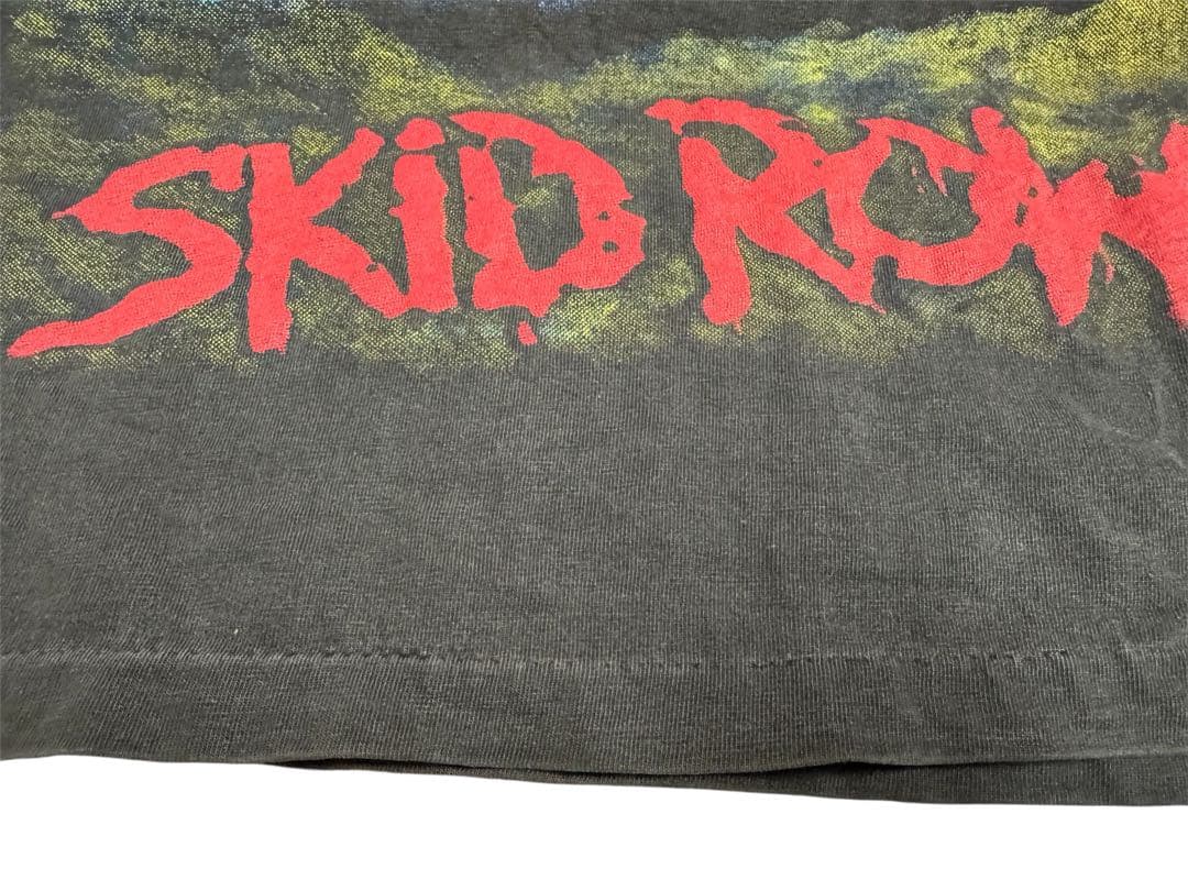 SKID ROW（スキッド・ロウ）ロングスリーブ Tシャツ 黒