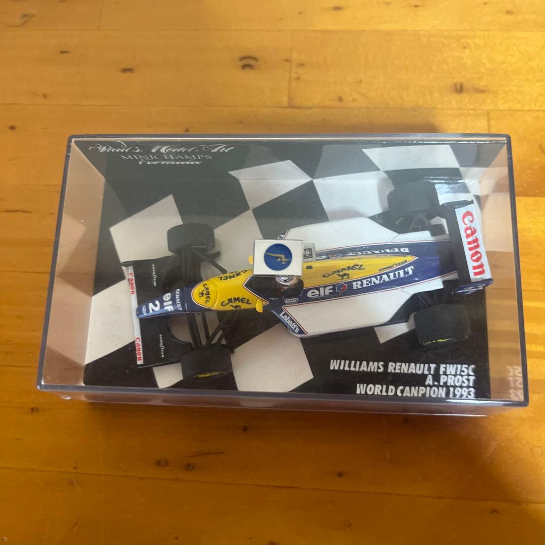 ミニチャンプスWilliams Renault FW15C アランプロスト