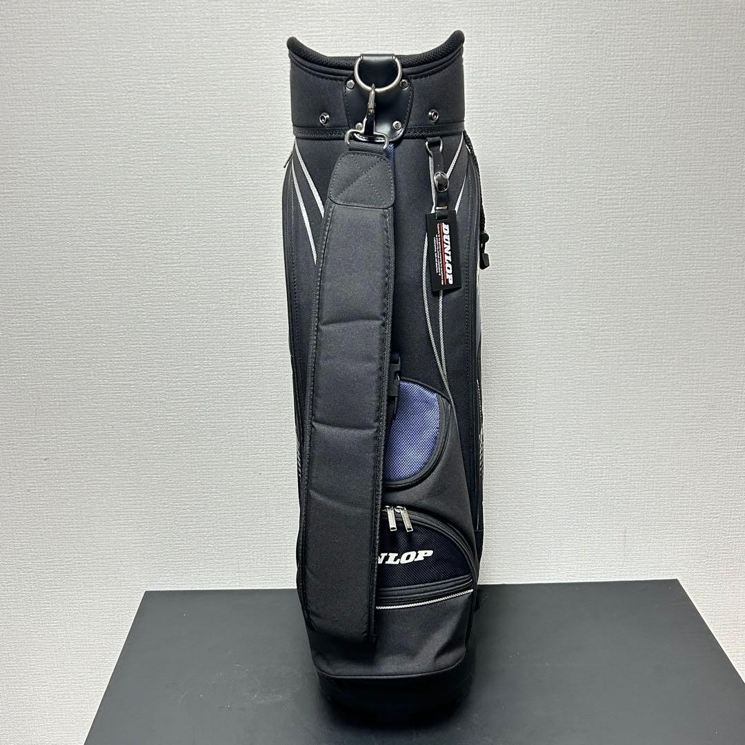 ダンロップ キャディバッグ ブラック フード付 綺麗め
