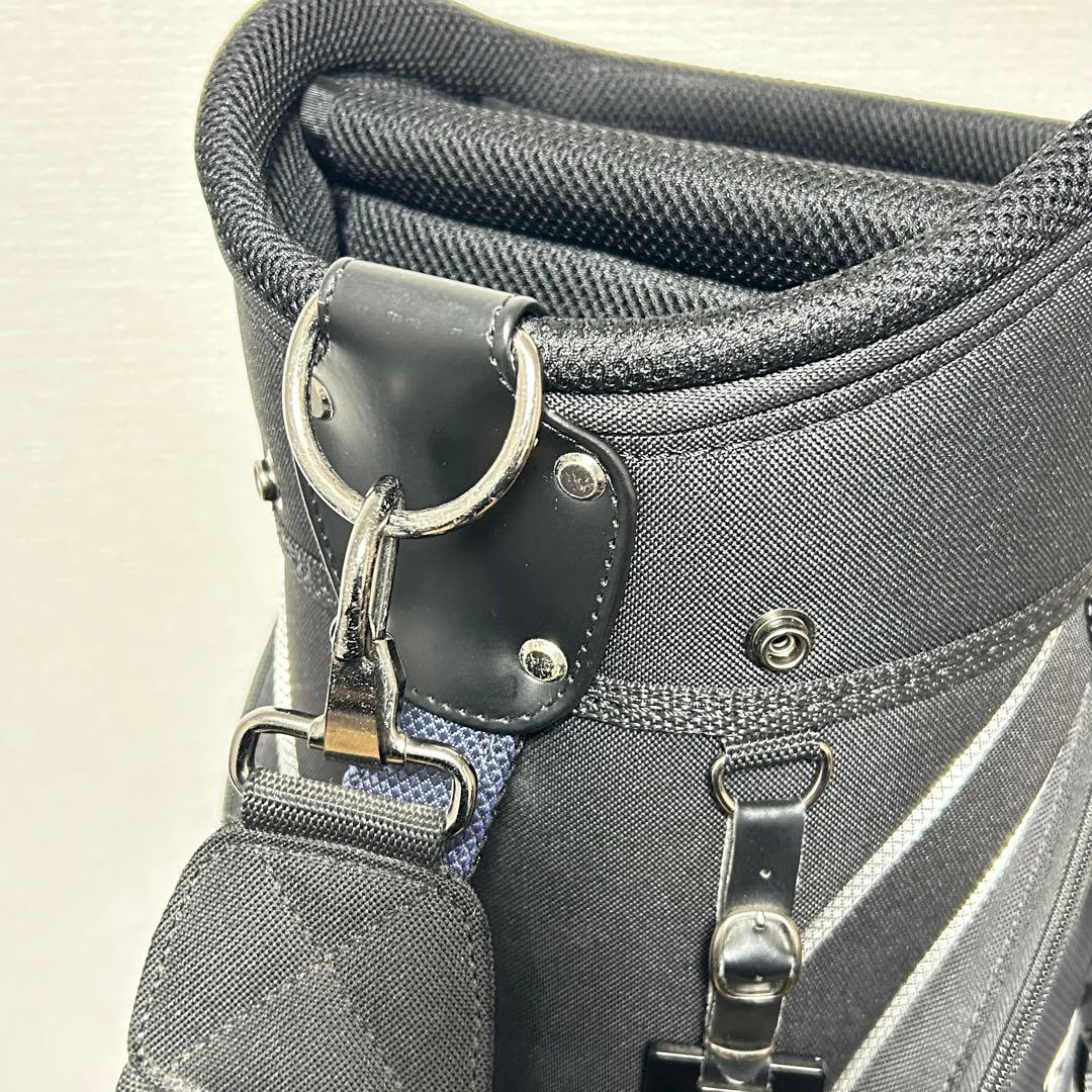 ダンロップ キャディバッグ ブラック フード付 綺麗め