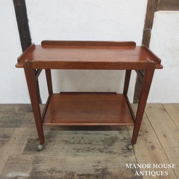 イギリス アンティーク 家具 キッチンワゴン トロリー カフェ 英国 6124e