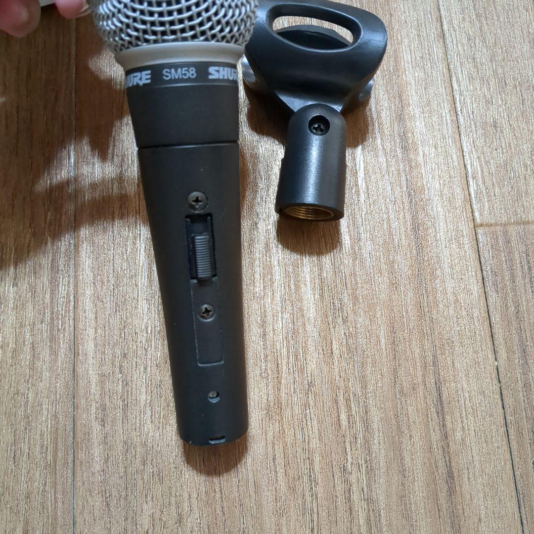 【マイク美品】SHURE SM58 ダイナミックマイク