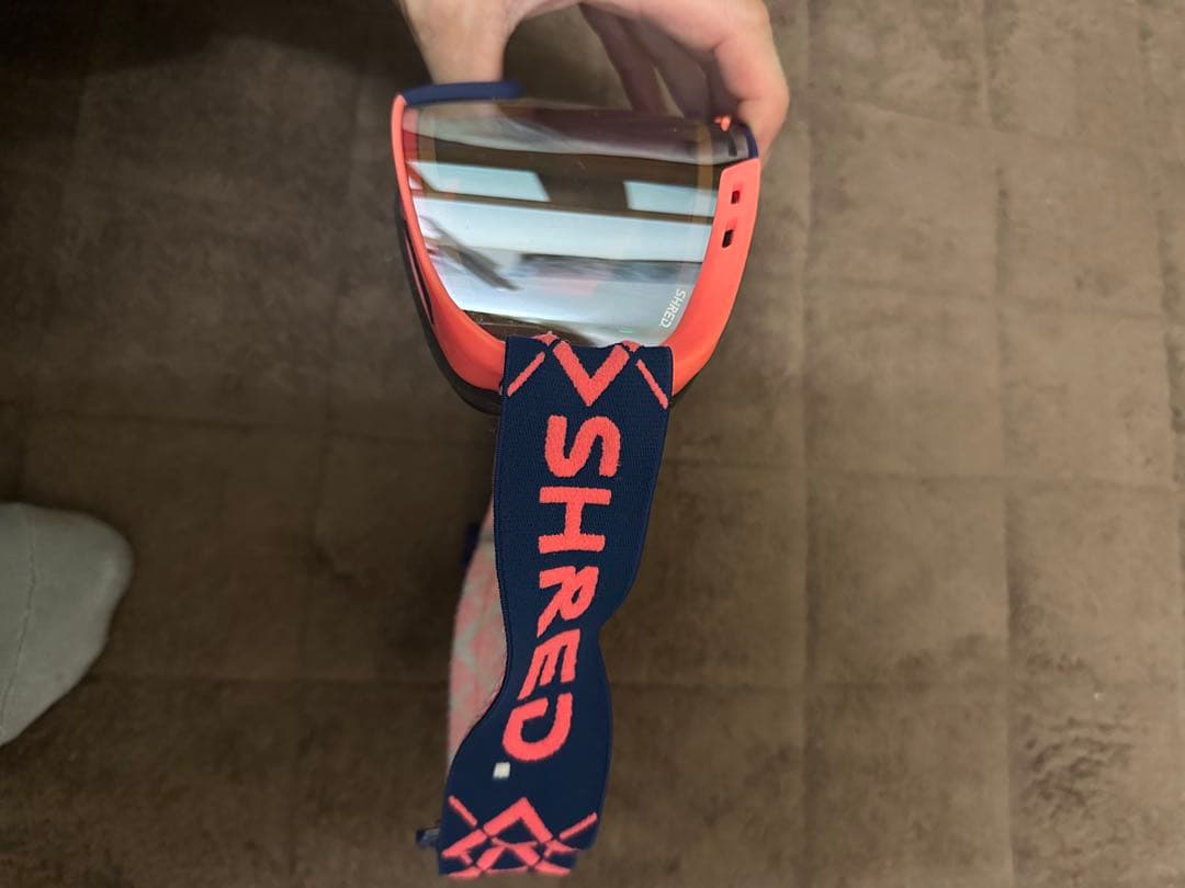 SHRED. ゴーグル ピンク/ネイビー