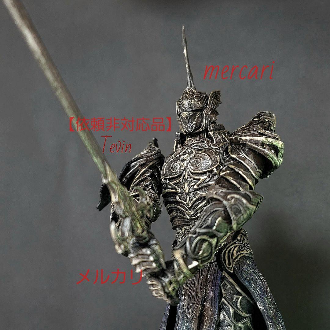 デモンズソウル★つらぬきの騎士-リメイク版-★ガレージキット塗装済み完成品