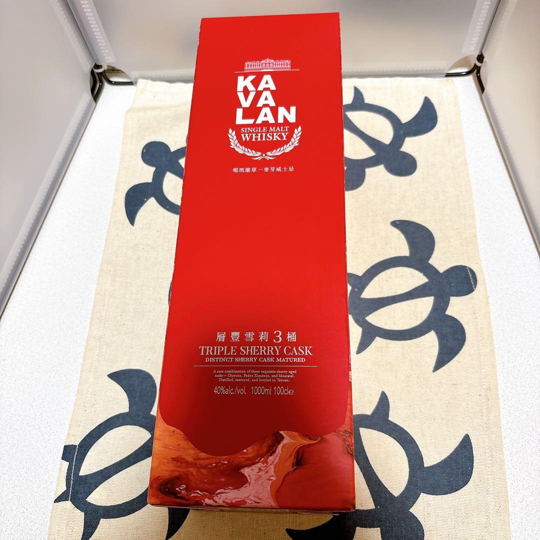 カバラン トリプルシェリーカスク シングルモルトウイスキー　1000ml