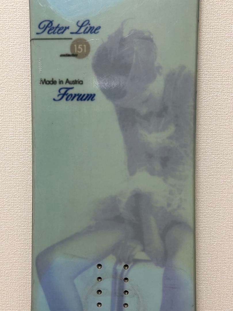 Forum Peter Lineフォーラムピーターラインスノボ板ソフトケース付き