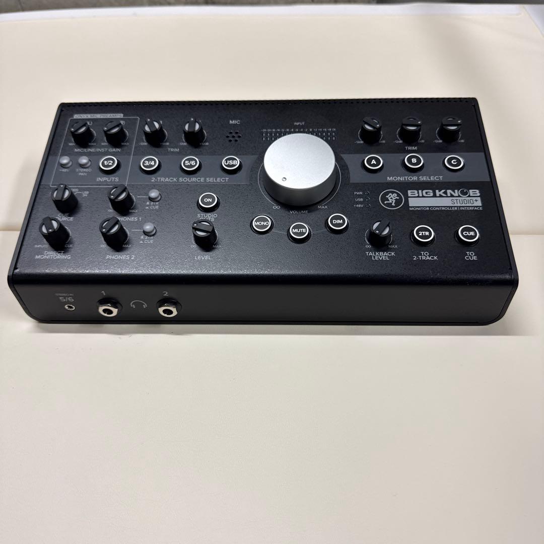 MACKIE モニタースピーカーコントローラー Big Knob Studio+