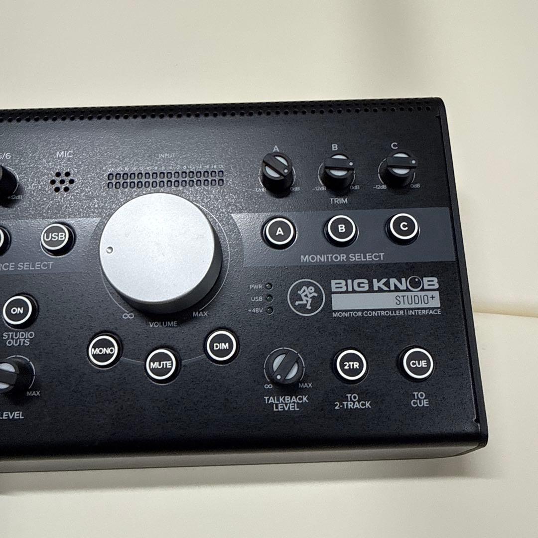 MACKIE モニタースピーカーコントローラー Big Knob Studio+