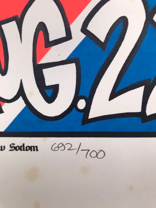 SEX PISTOLS セックスピストルズ　シルクスクリーン ポスター COOP