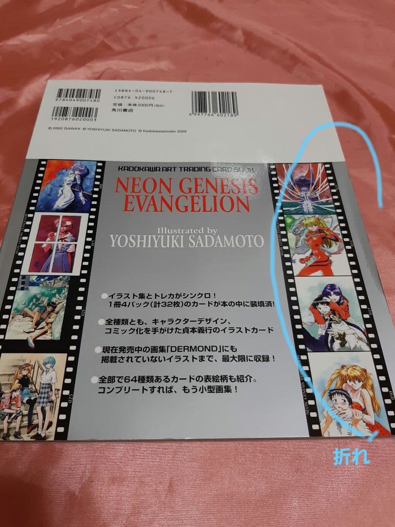 カード32枚つき新世紀エヴァンゲリオン アートトレカブック