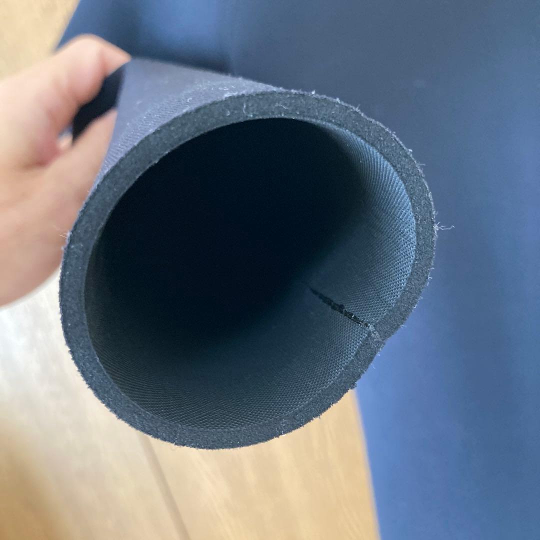 柔ラバー3ｍｍ　ブラック　タッパー　Ｌサイズ