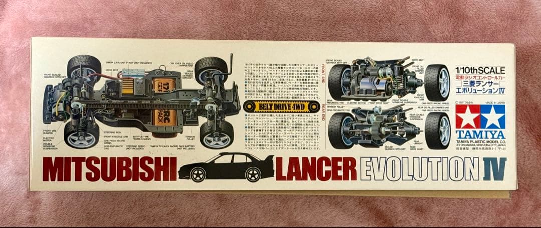 限定値下げ中★【ラスト１台】タミヤ★三菱ランサーエボリューションIV TA03F