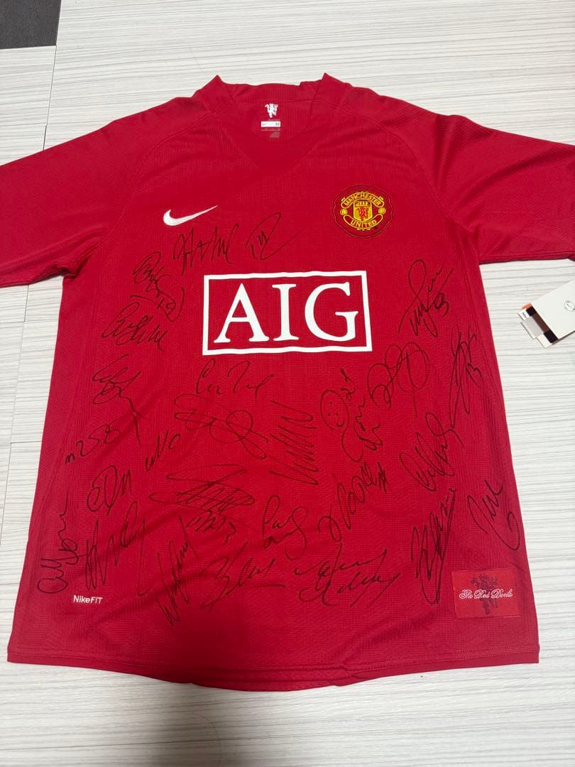 マンチェスター・ユナイテッド サイン入りユニフォーム