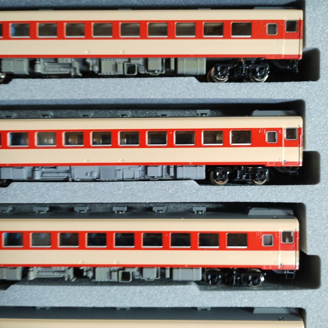 049 Nゲージ 鉄道模型6両セット 赤/クリーム