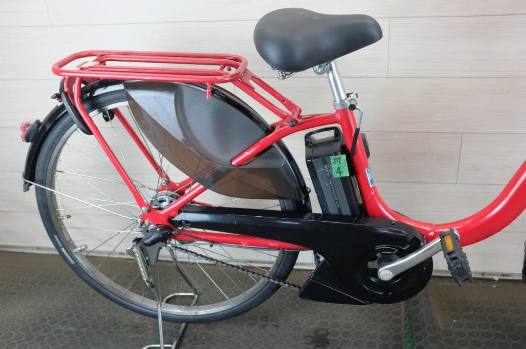 電動自転車ヤマハPAS　With26インチ3段　8.7Ah（4点灯）充電器あり