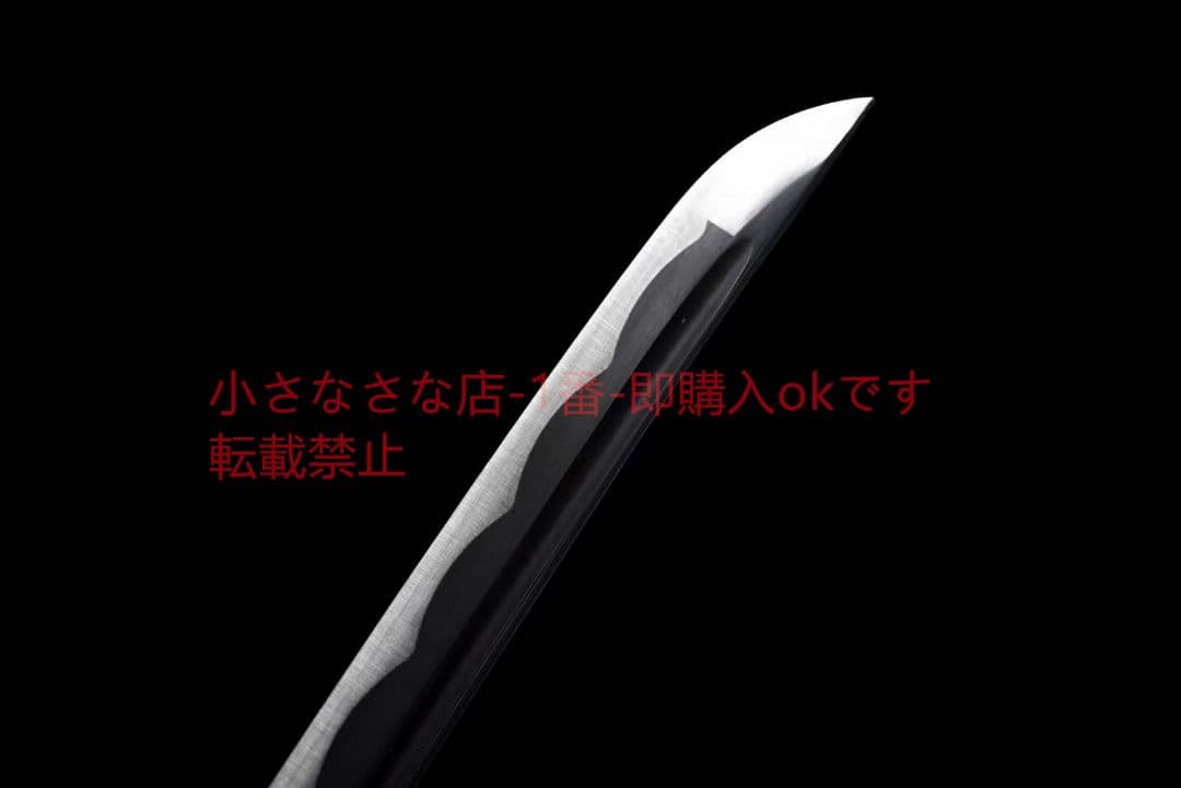 【狂殺】中炭素鋼発黒武士刀  古兵器 武具 刀装具 日本刀 模造刀 居合刀