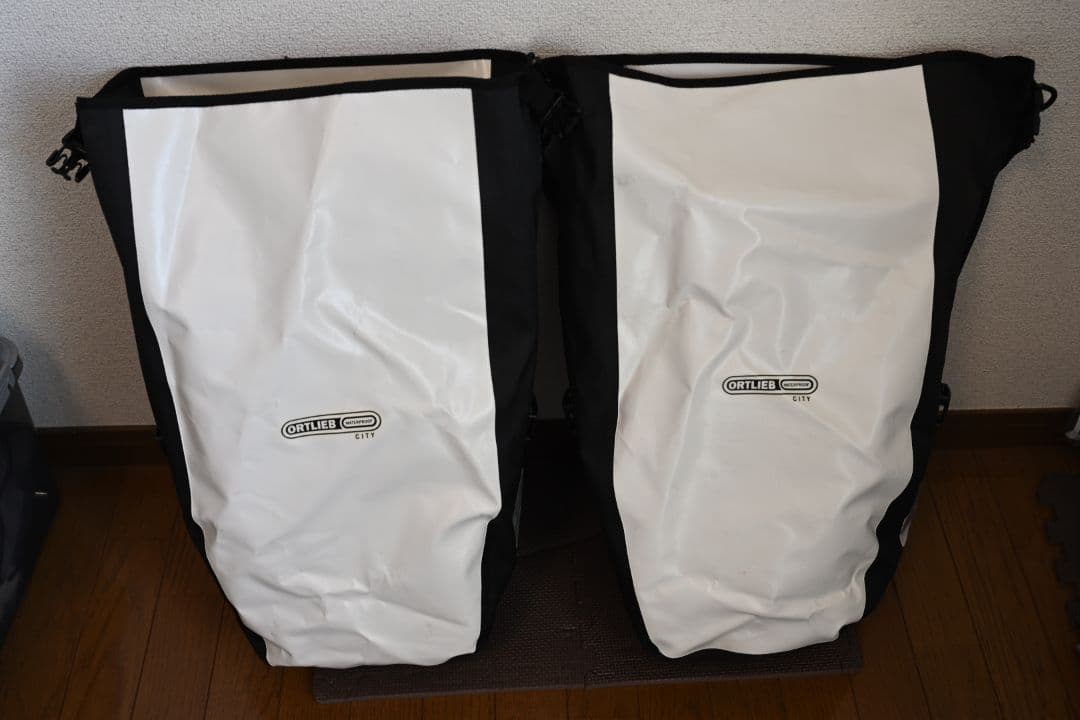 ORTLIEB バックローラー シティ ホワイト
