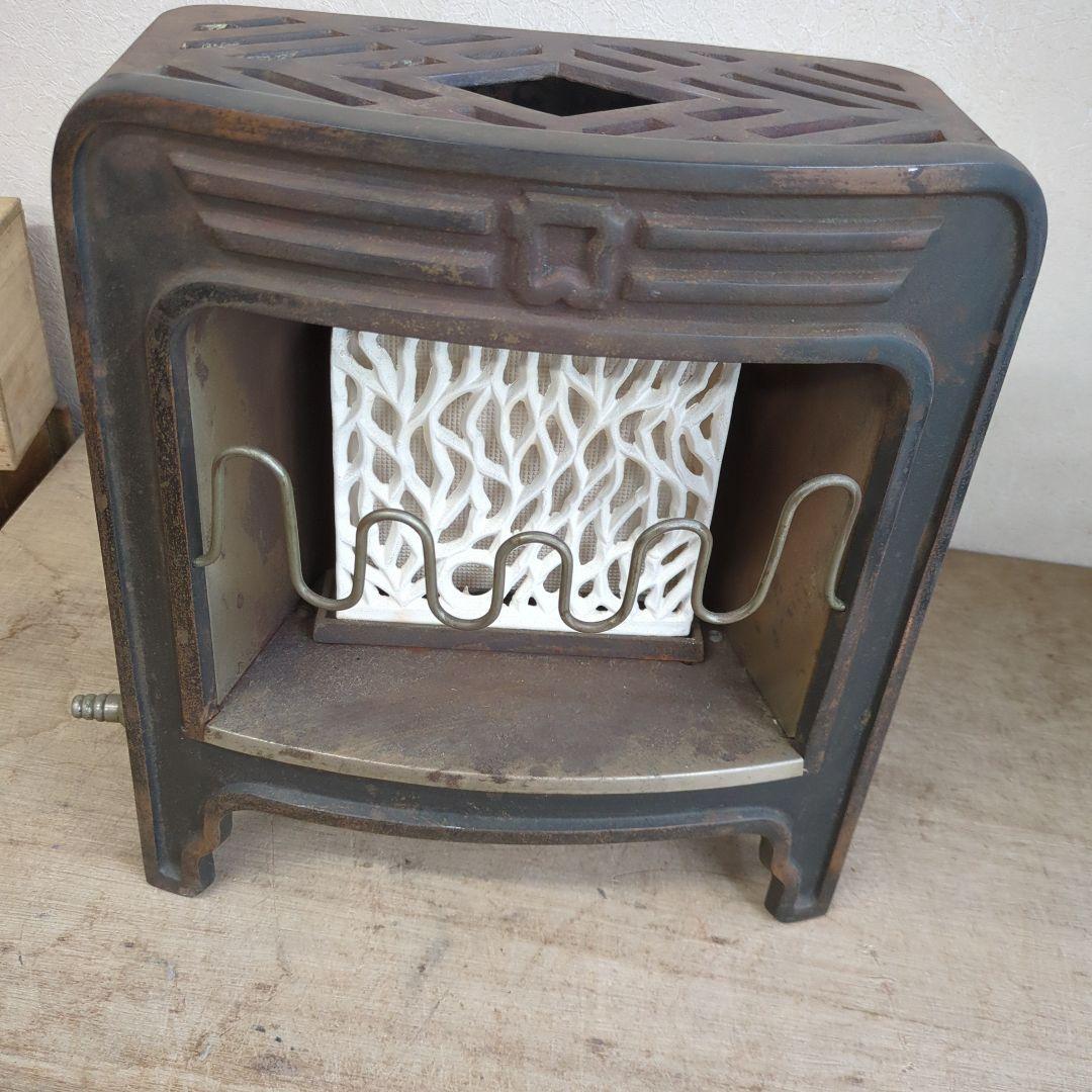 アンティーク ストーブ ジャンク 鉄 オブジェ ディスプレイ 小型