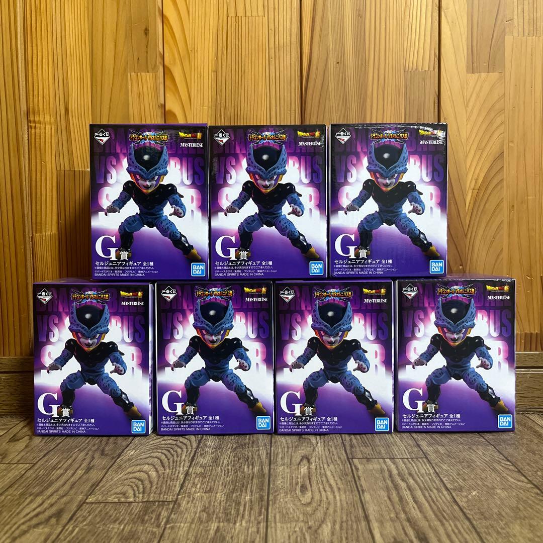 ドラゴンボール 一番くじ フィギュア G賞 セルジュニア 7体セット 未開封品