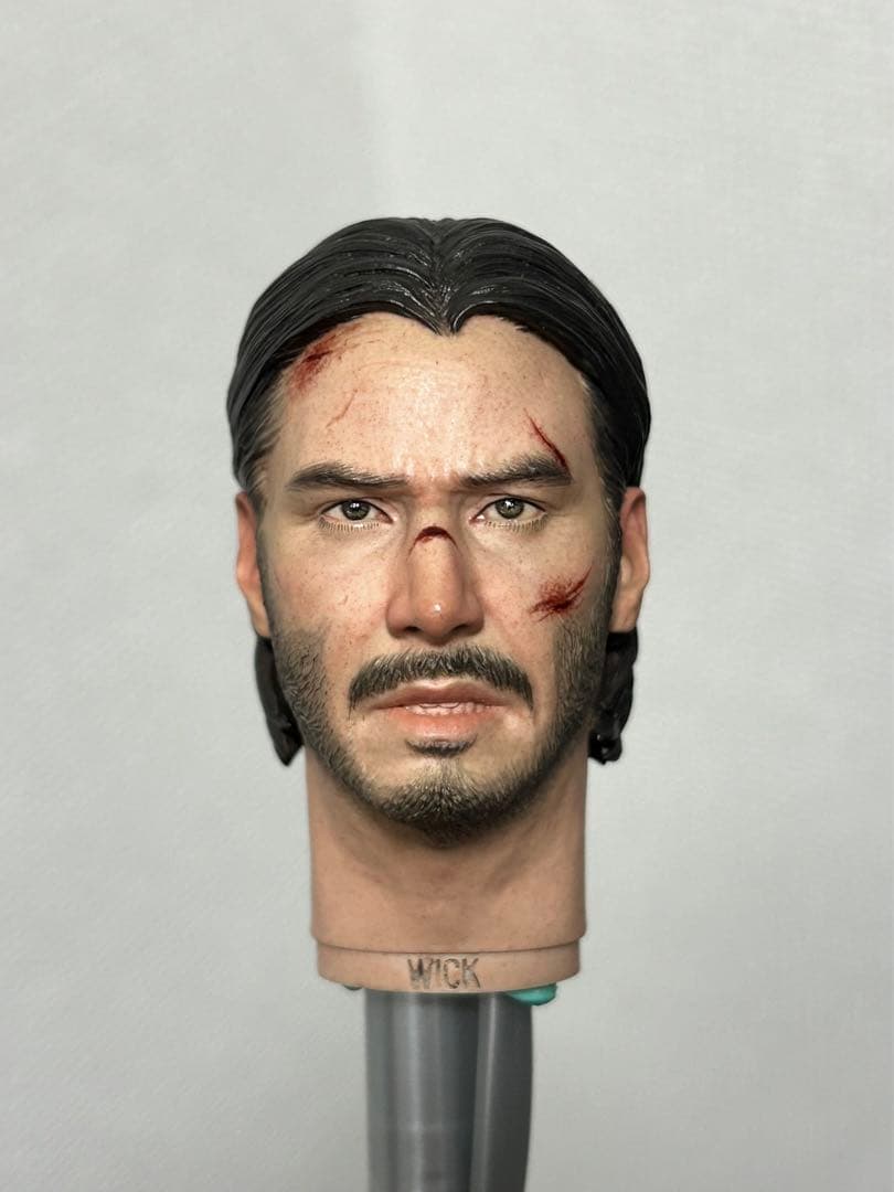 1/6 カスタムヘッド 『ジョン・ウィック チャプター2』バトルダメージ