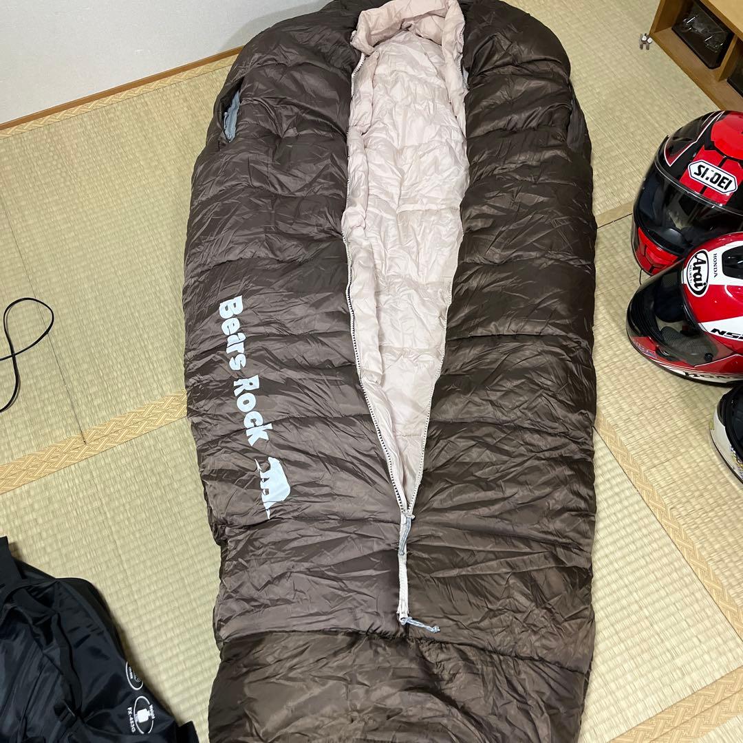 Bears Rock ブラウン寝袋