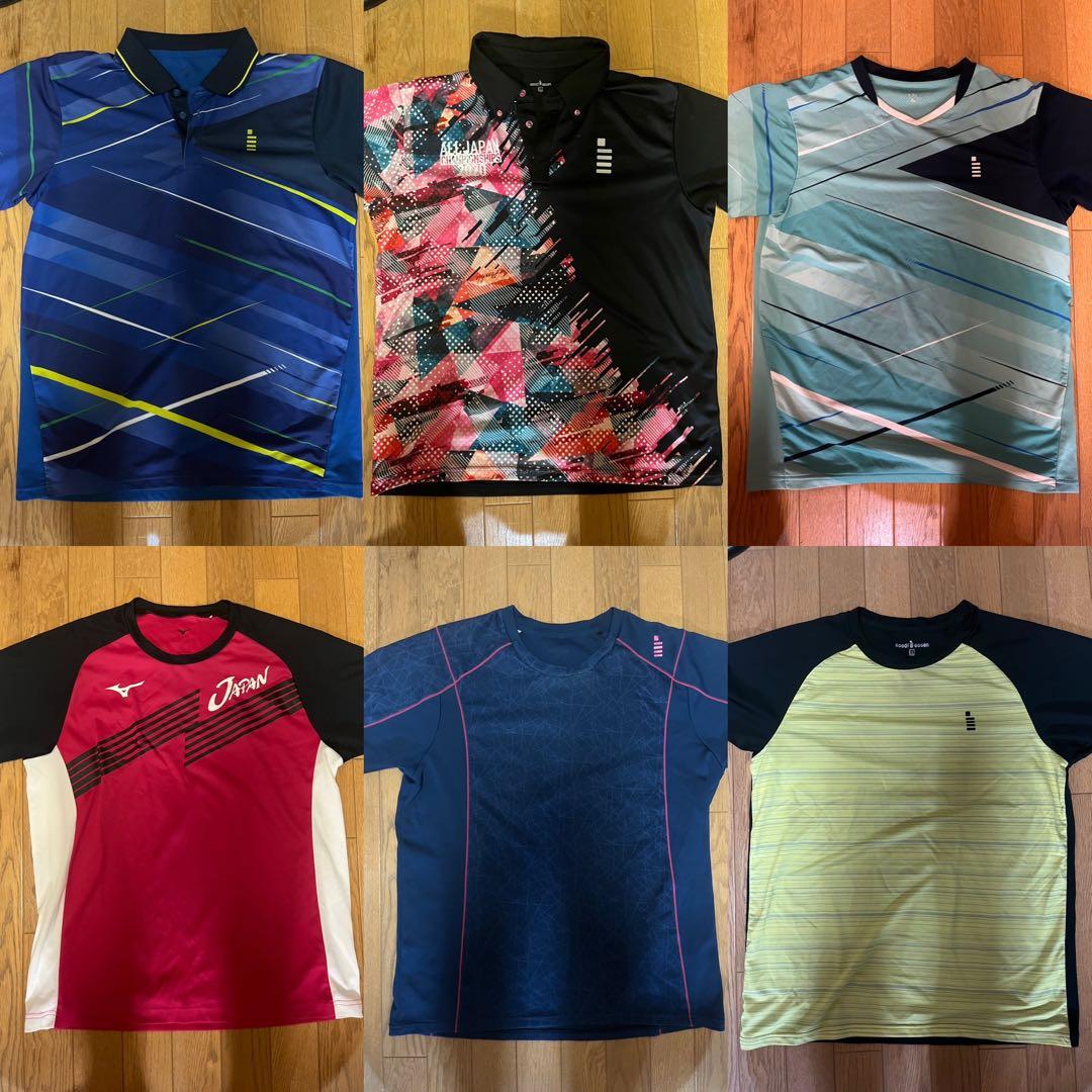 バドミントン、ソフトテニスウェア 6点セット