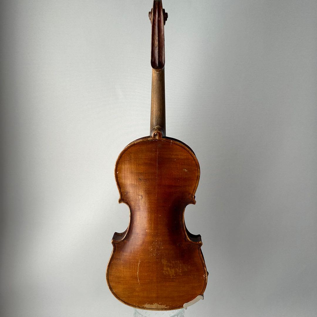 3/4・アンティーク ドイツ／ボヘミア系 バイオリン本体 ジャンク ヴァイオリン