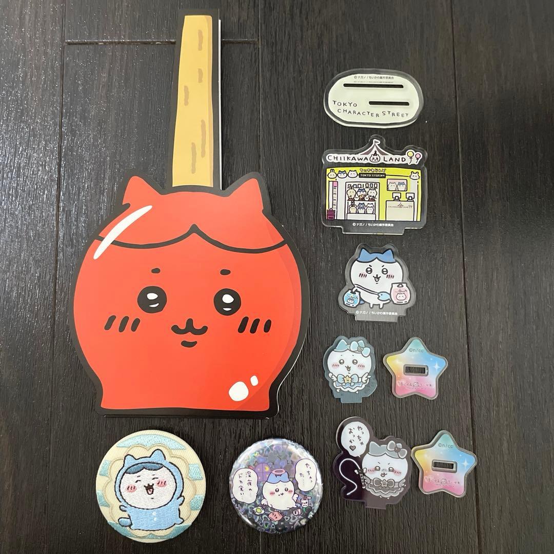 ハチワレ　グッズ　マスコット　缶バッジ　キーホルダー　アクスタ　まとめ売り