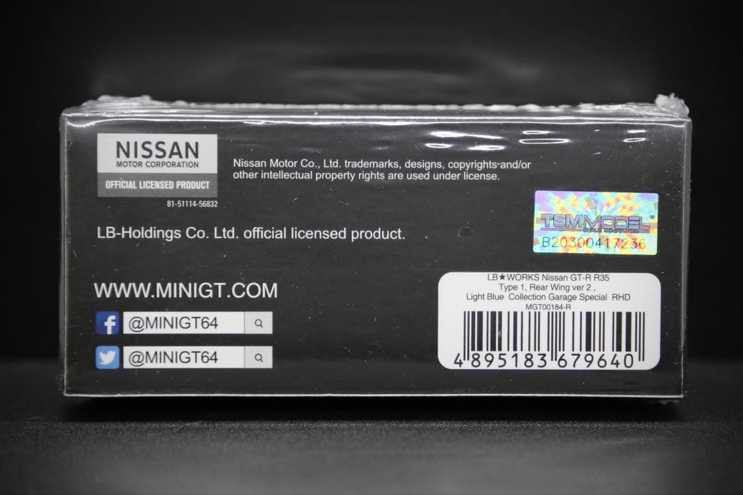 minigt / 1/64 LB★WORKS R35 “Light Blue”