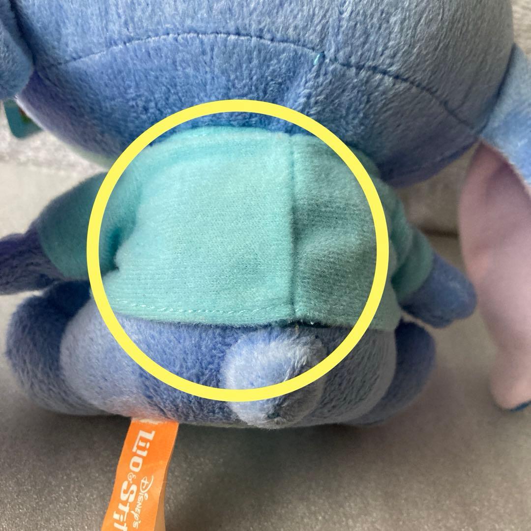 【リロ&スティッチ】ぬいぐるみ スクランプ服 香港ディズニー限定品 レア