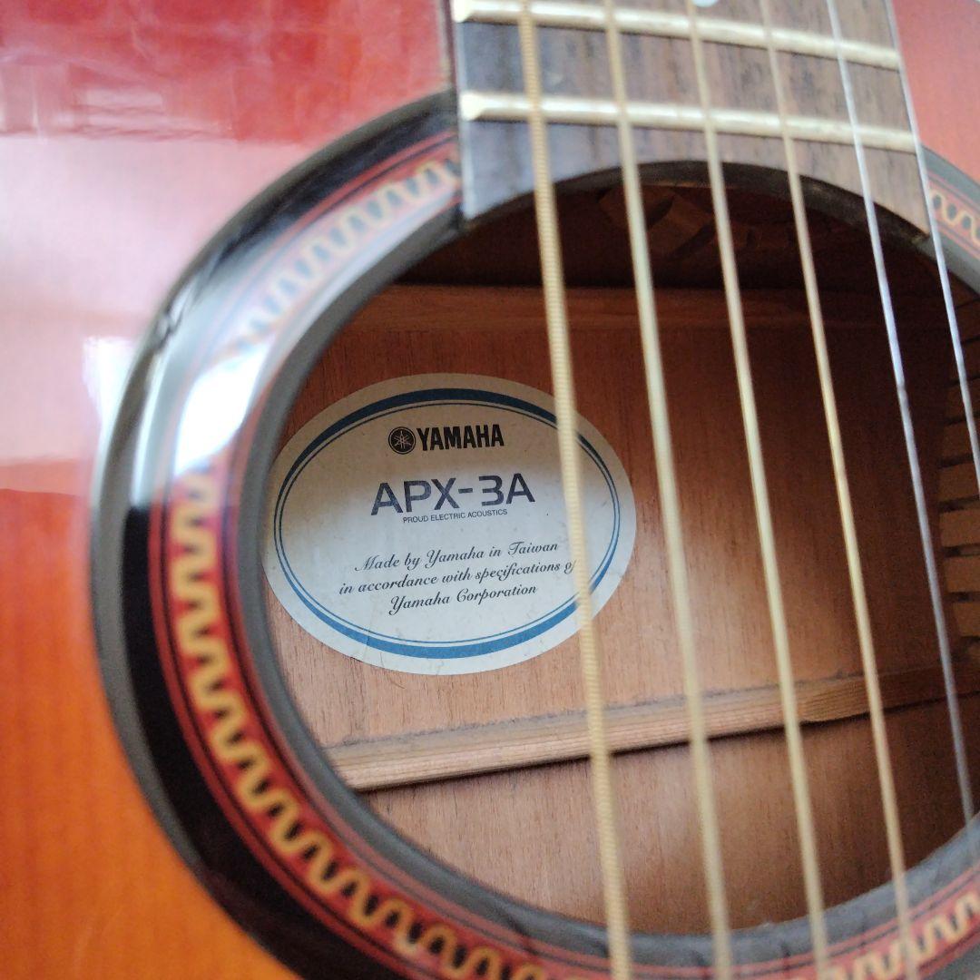 【状態良好】YAMAHA　エレアコースティックギター　APX-3A　初心者にも。