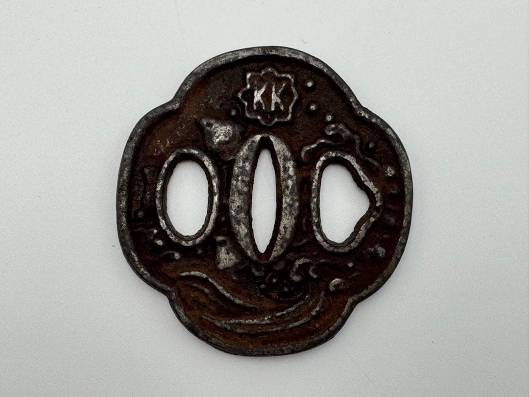 骨董　鍔（つば）