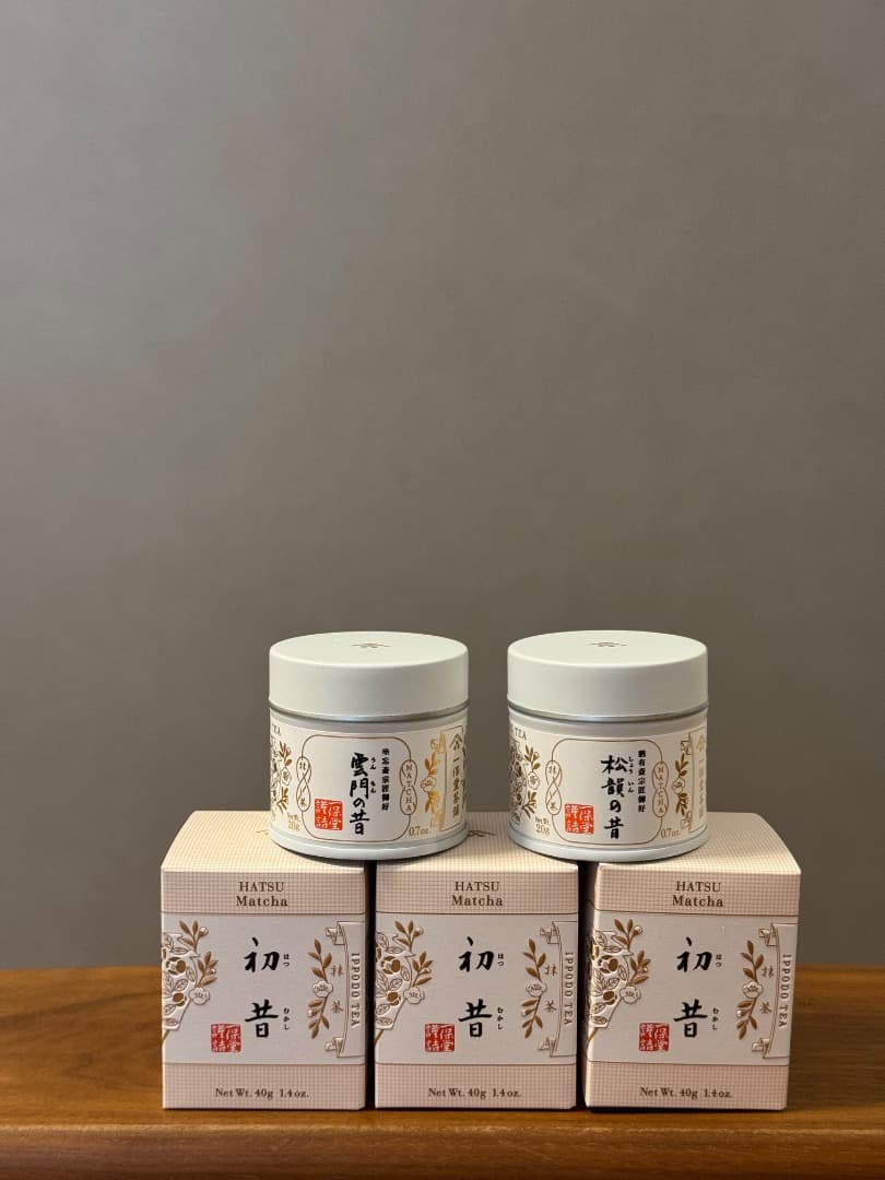 一保堂茶舗 抹茶 初昔 松韻の昔 雲門の昔 IPPODO TEA Matcha